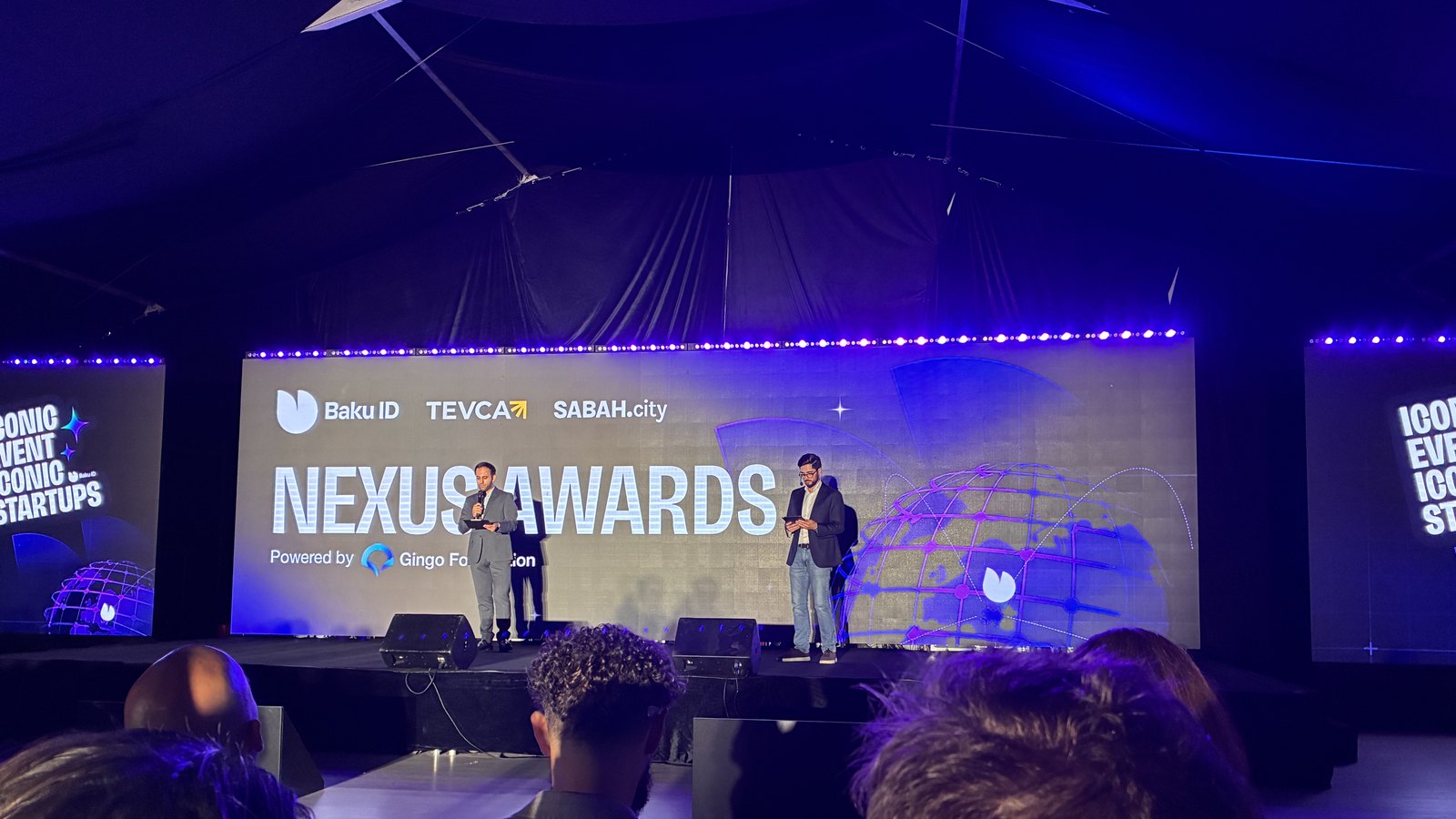 The NEXUS Awards 2026 stage in Baku